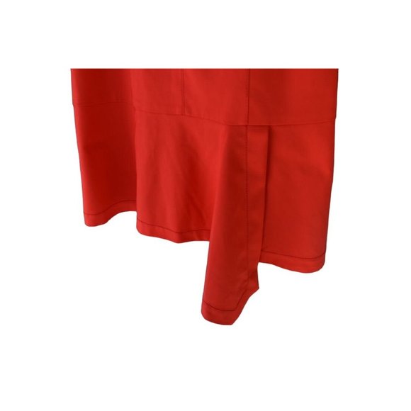 Women's Nanette Lepore Red Drop Waist Dress 2 - Picture 2 of 11